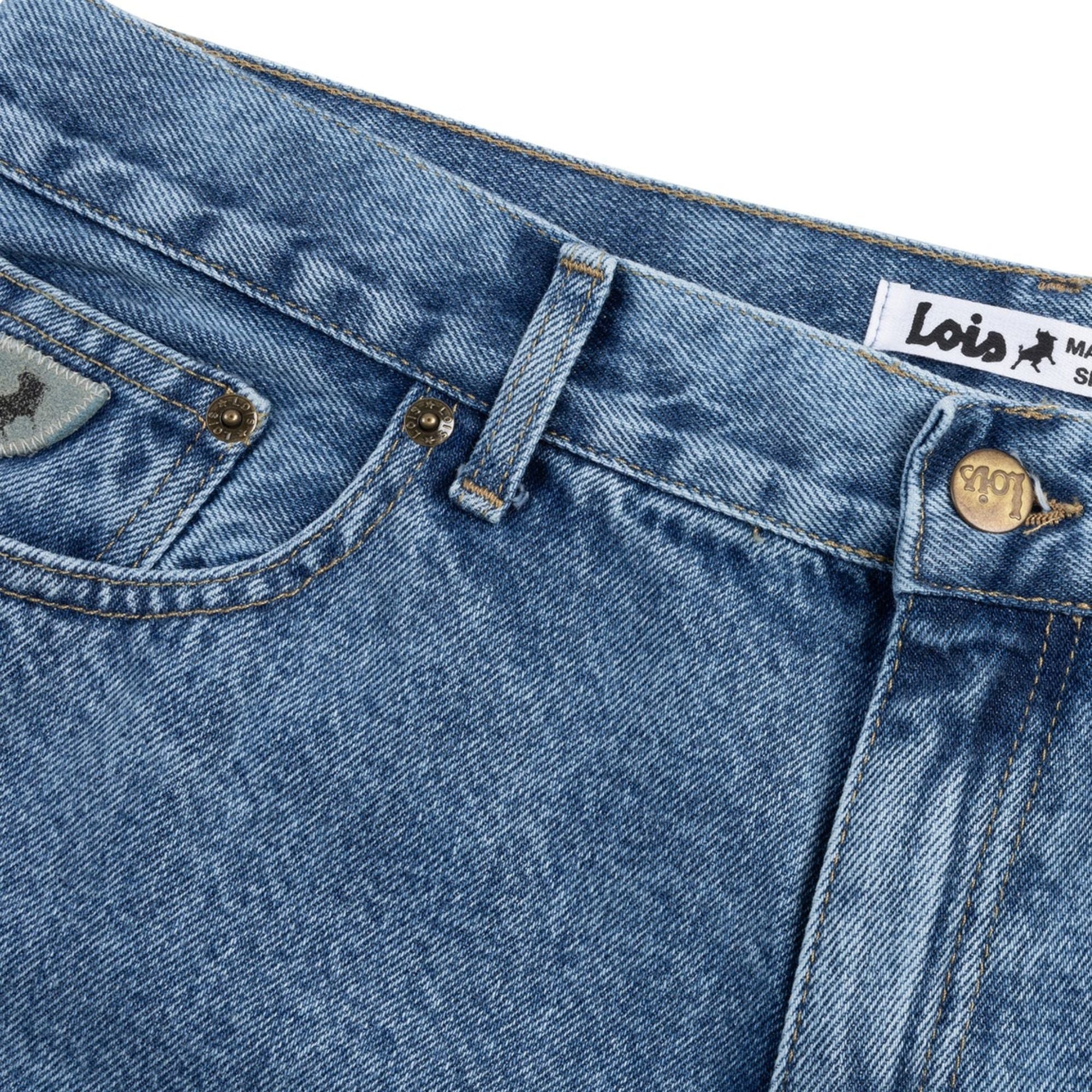 Lois Jeans Pepe Corvette Denim Short - Stone Washed