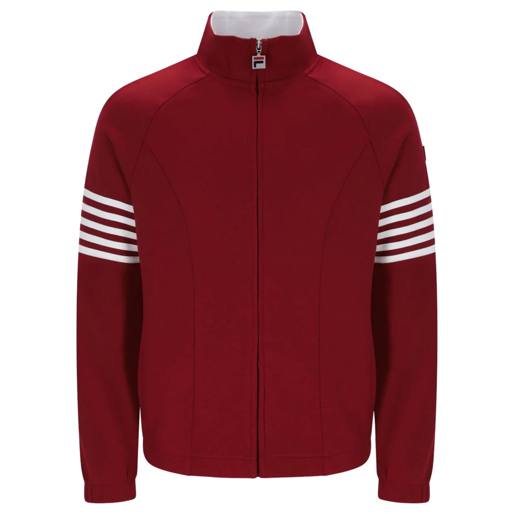 Fila Vintage Patrice Cut And Sew Jacket - Sun Dried Tomato