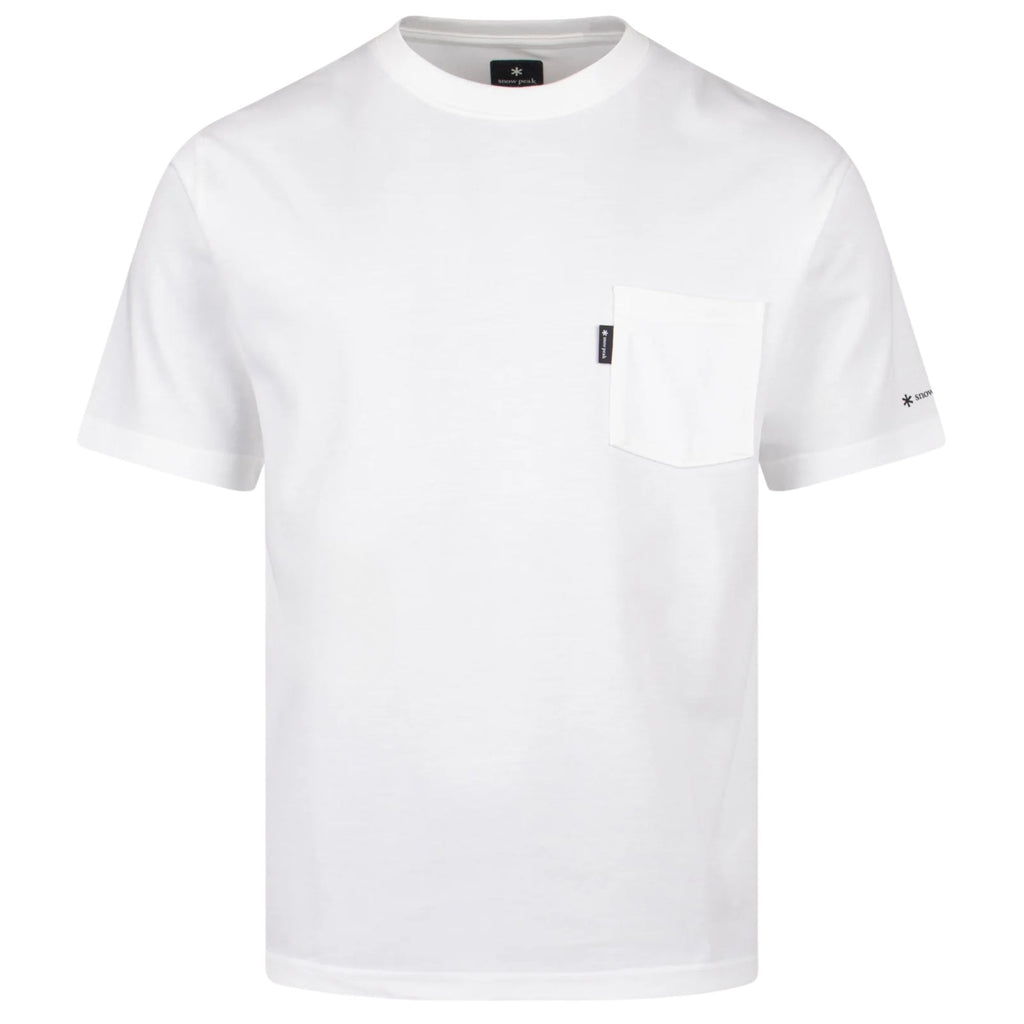 Snow Peak Pocket T-Shirt - Off White