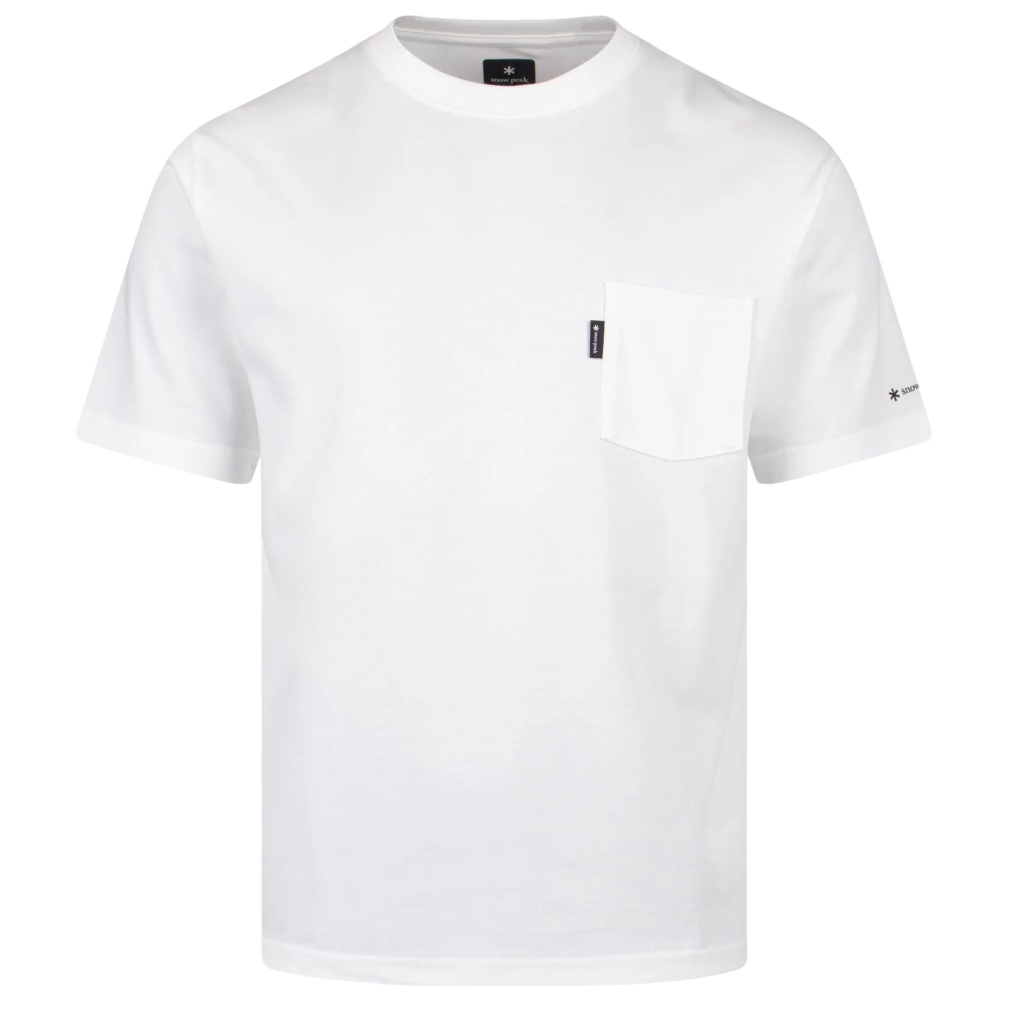 Snow Peak Pocket T-Shirt - Off White