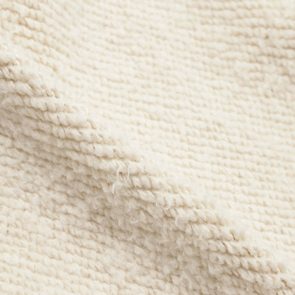Wonder Looper Double Heavyweight French Terry Pullover Crewneck - Oatmeal