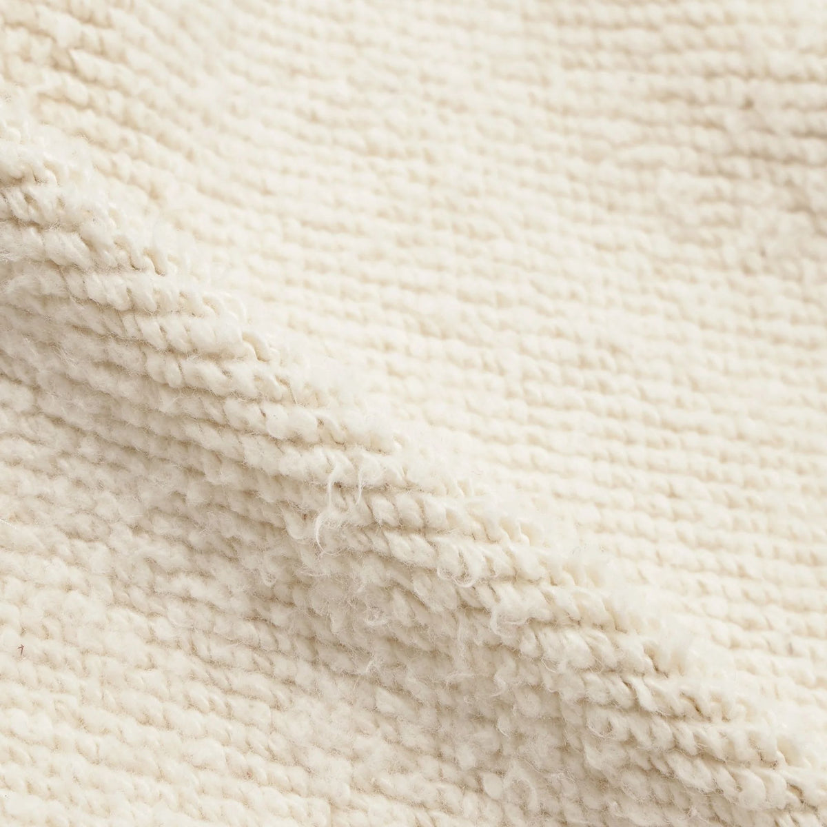 Wonder Looper Double Heavyweight French Terry Pullover Crewneck - Oatmeal