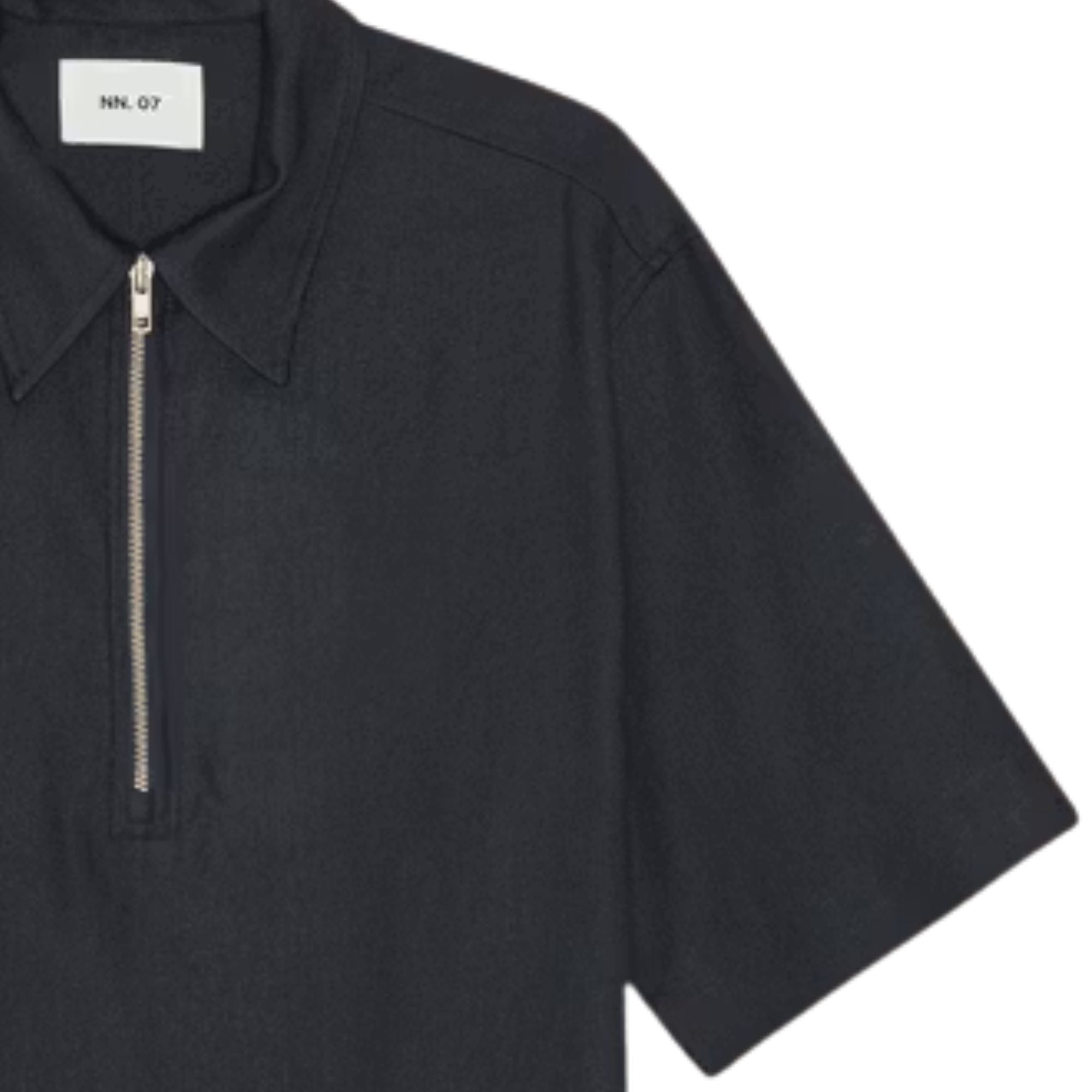 Bruno Linen Blend Polo - Deep Navy
