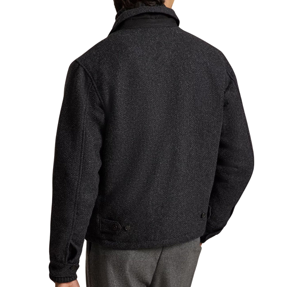 Polo Ralph Lauren The Langdon Tweed Jacket - Charcoal