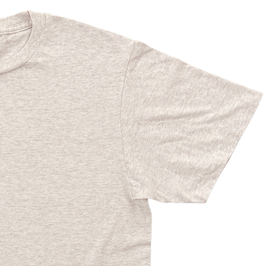 Velva Sheen Short Sleeve Crew Neck T-Shirt - Oatmeal