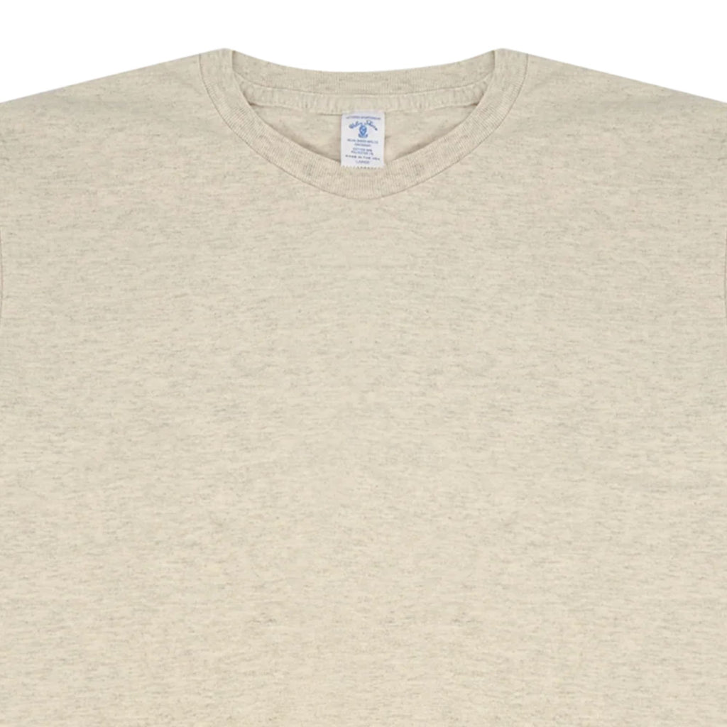 Velva Sheen Short Sleeve Crew Neck T-Shirt - Oatmeal