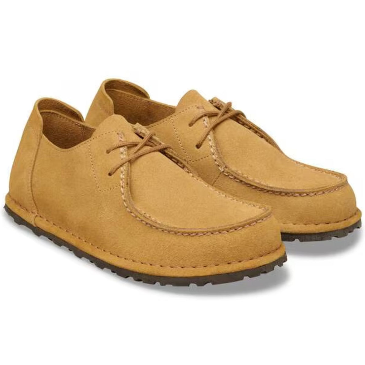 Birkenstock Utti Lace Shoes - Cork Brown