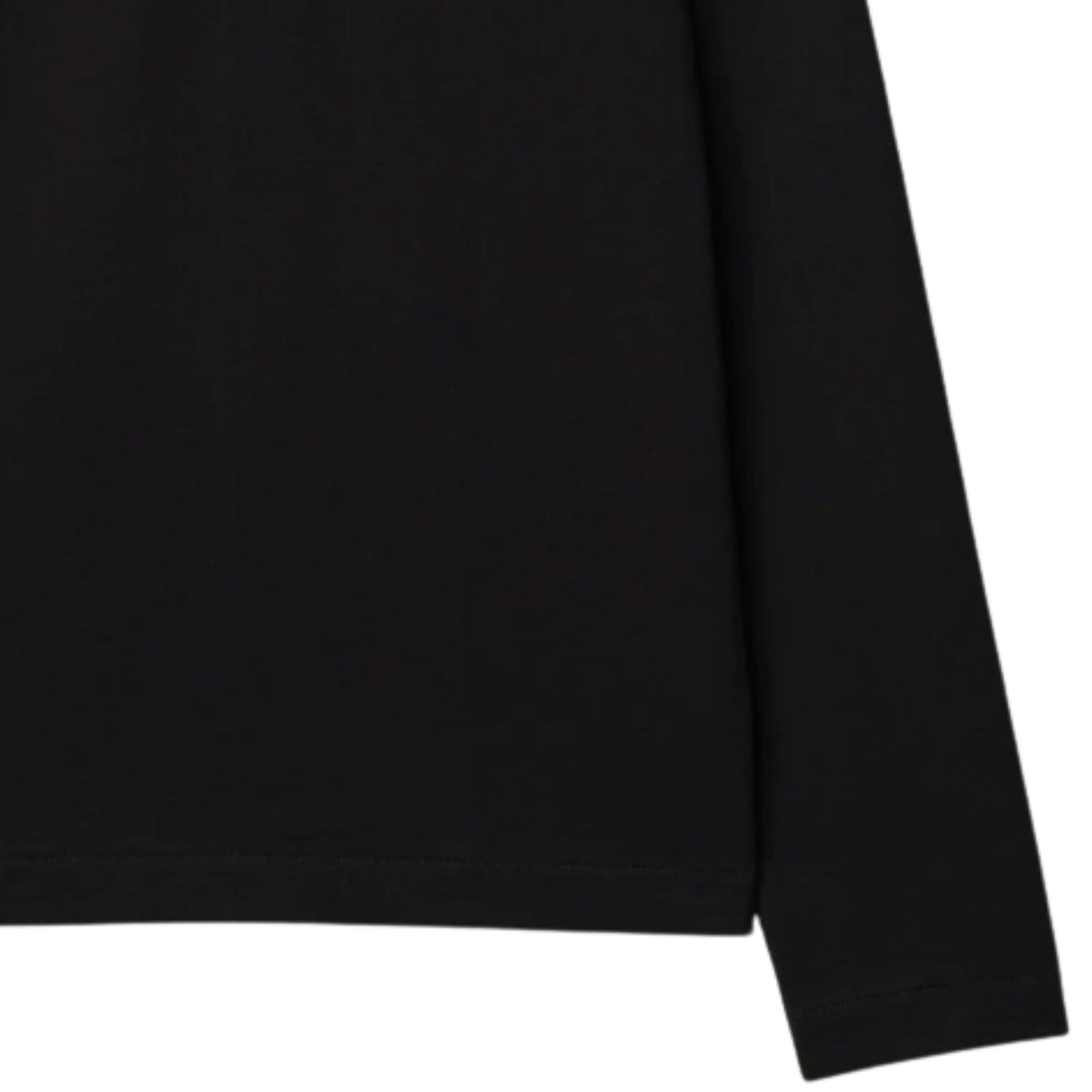 Merz b Schwanen 2MPOLO01LS Mid-Century Machine Refined Fit Polo Longsleeve - Deep Black