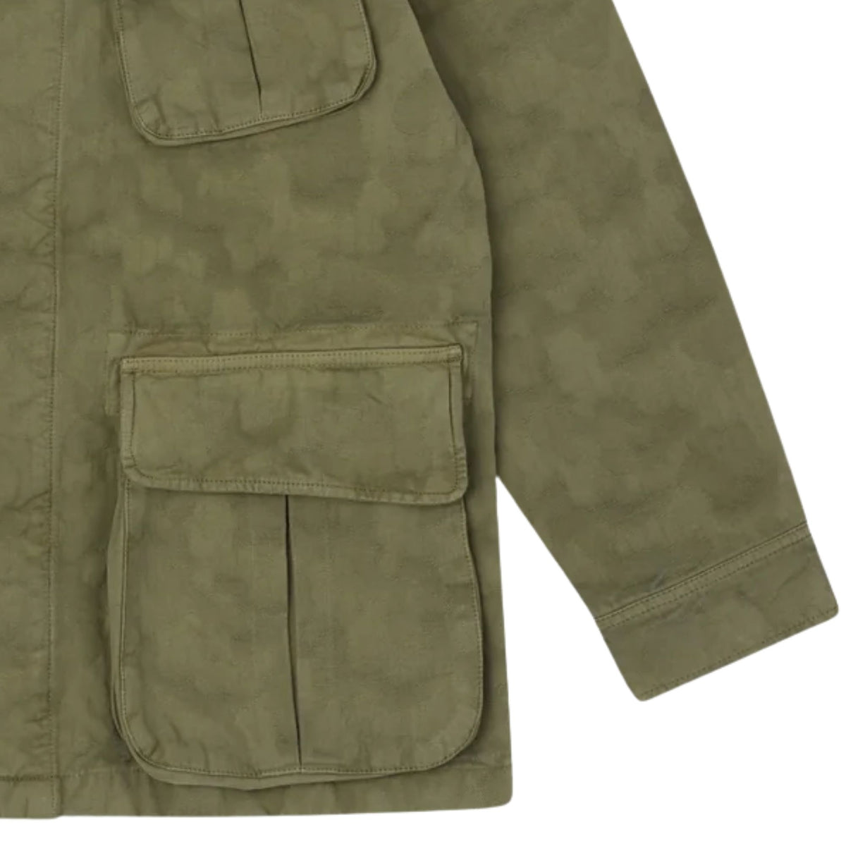 Kestin Jacquard Ripstop Cotton Tyndrum Jacket  - Military