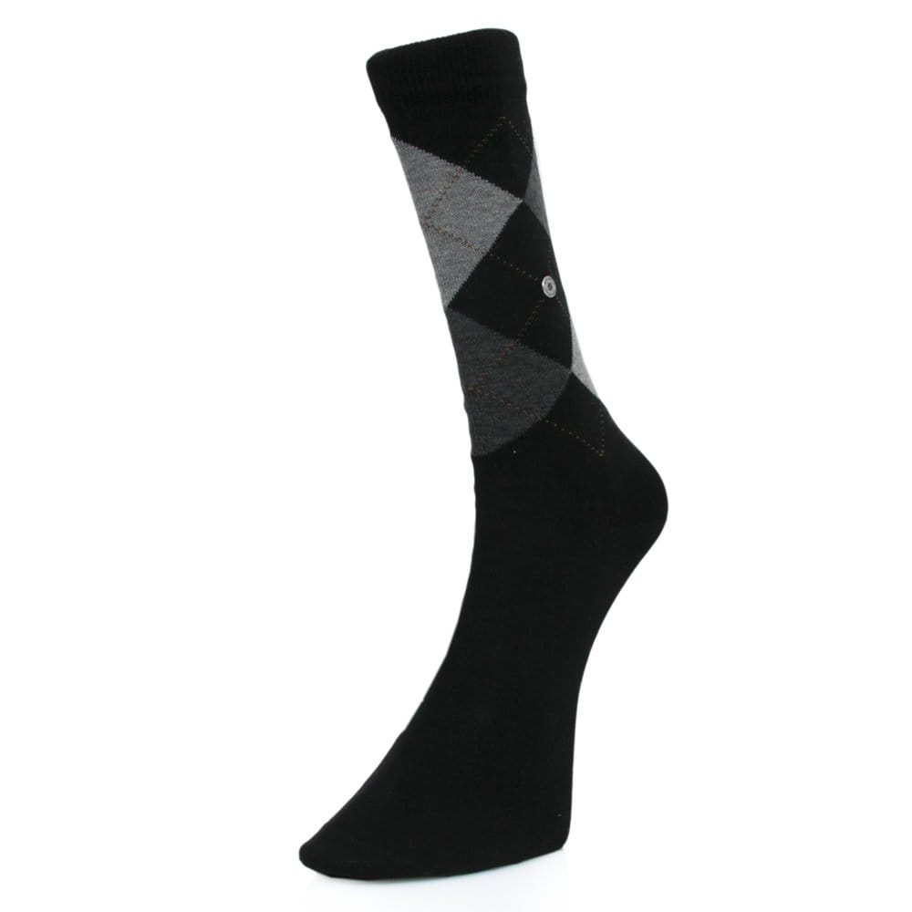 Burlington Socks Burlington Manchester Black Socks 20182-3000