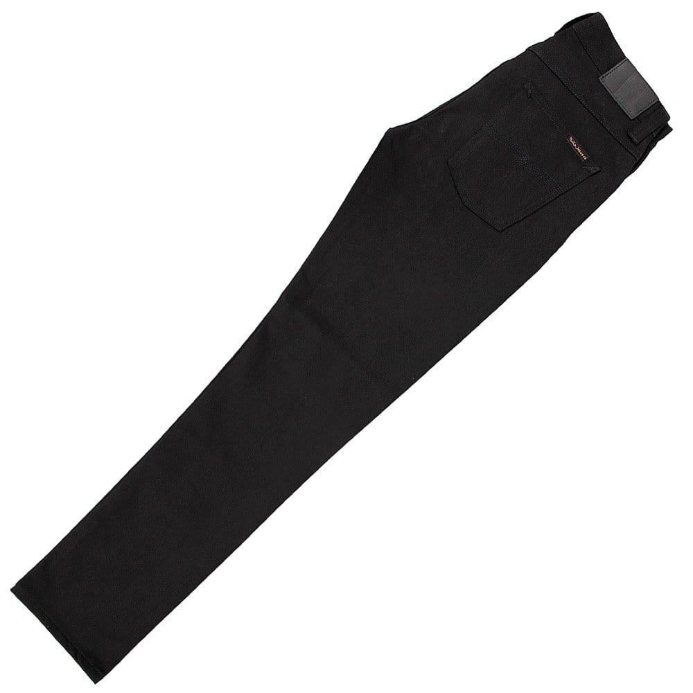 Nudie Jeans Grim Tim Ring Denim Jeans - Black
