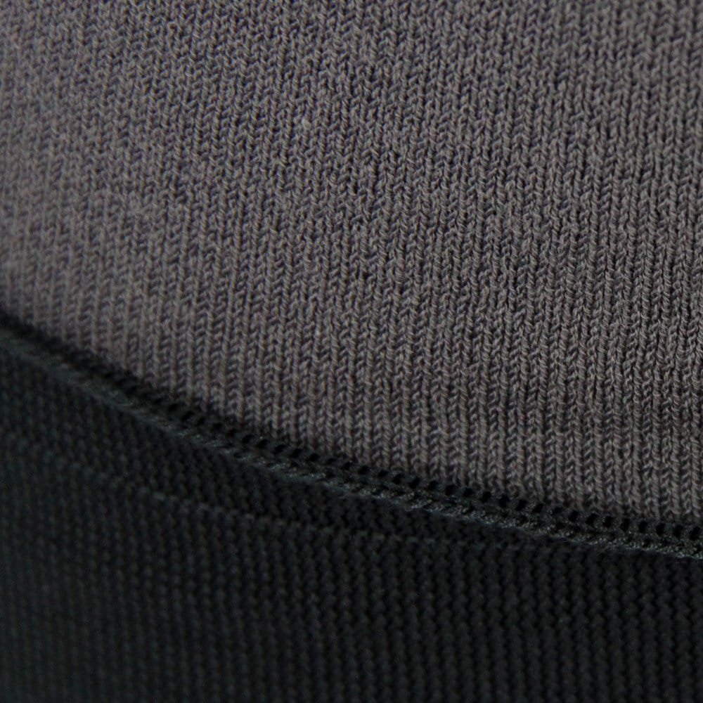 stuartslondon Folk Contrast Rib Mid Grey Charcoal Jumper F2420K