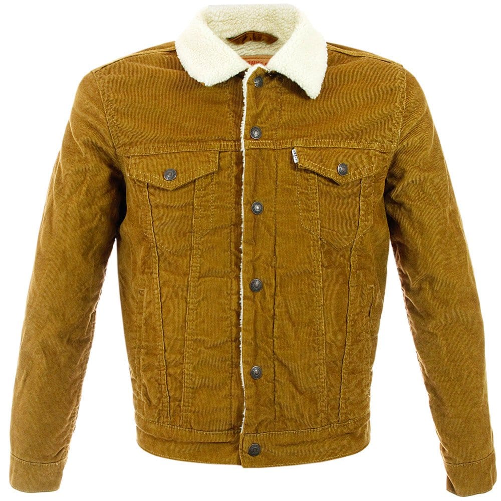 Levi's® Levi's Sherpa Bronze Corduroy Trucker Jacket  63650040