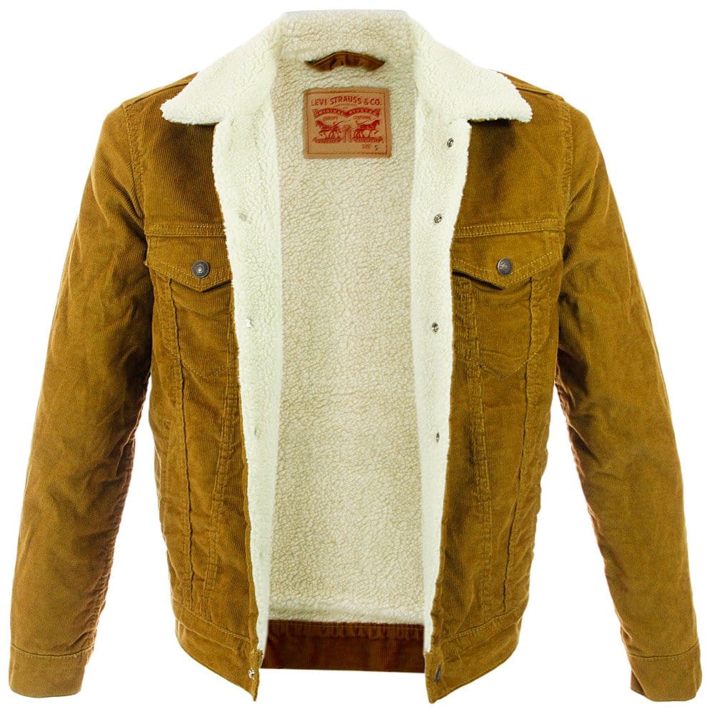 Levi's® Levi's Sherpa Bronze Corduroy Trucker Jacket  63650040