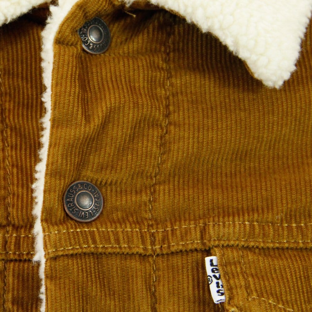 Levi's® Levi's Sherpa Bronze Corduroy Trucker Jacket  63650040