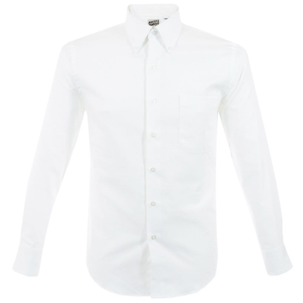 Naked and Famous Denim Naked and Famous White Shirt 011418