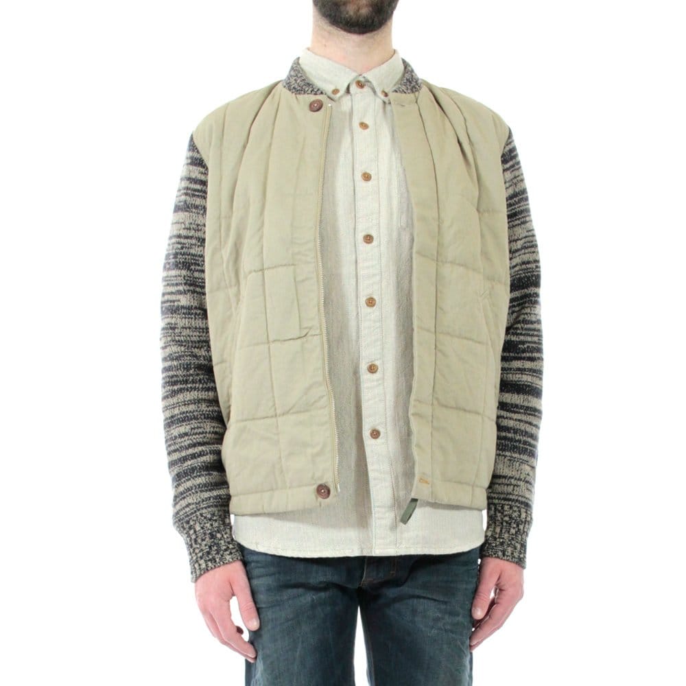 Universal Works Quilted Sport Chief Winter Twill Khaki Jacket 11065