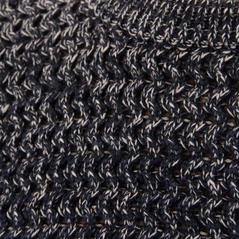 Crombie Navy Wool Jumper 60097KNNM