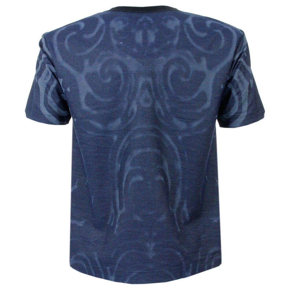 Emporio Armani Armani Jeans Blue Dyed T Shirt A6C39
