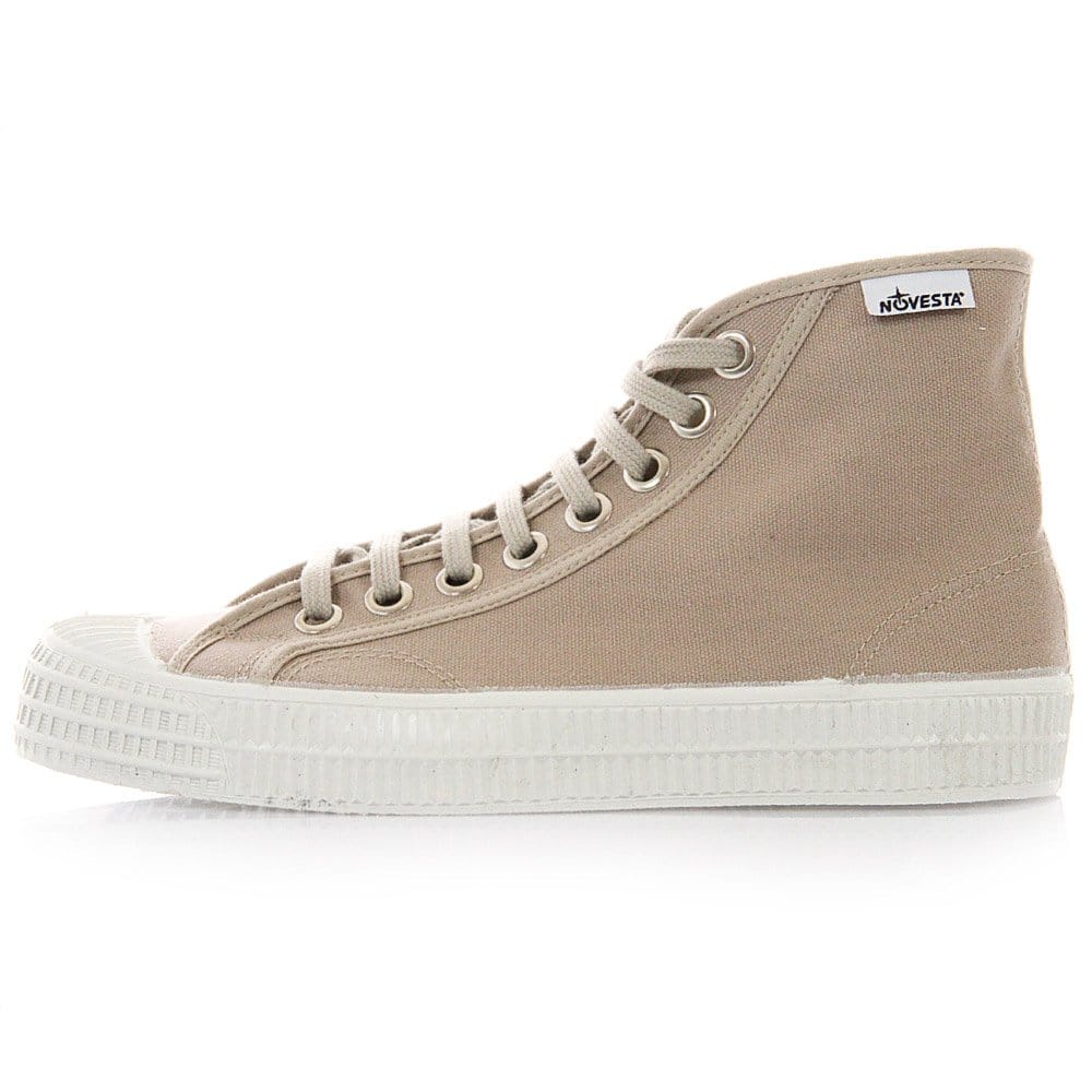 Novesta Star Dribble Platan Canvas Hi Top Shoes 729337