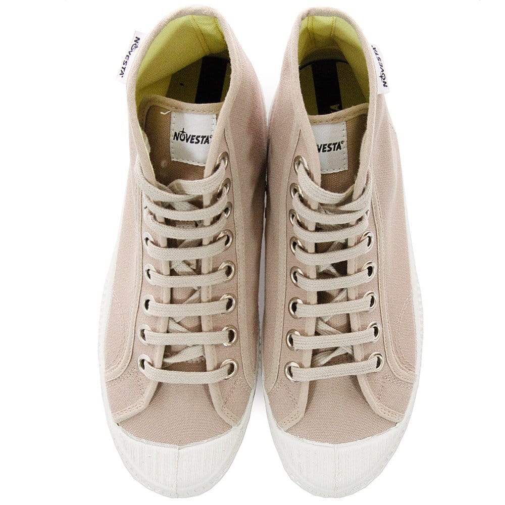 Novesta Star Dribble Platan Canvas Hi Top Shoes 729337