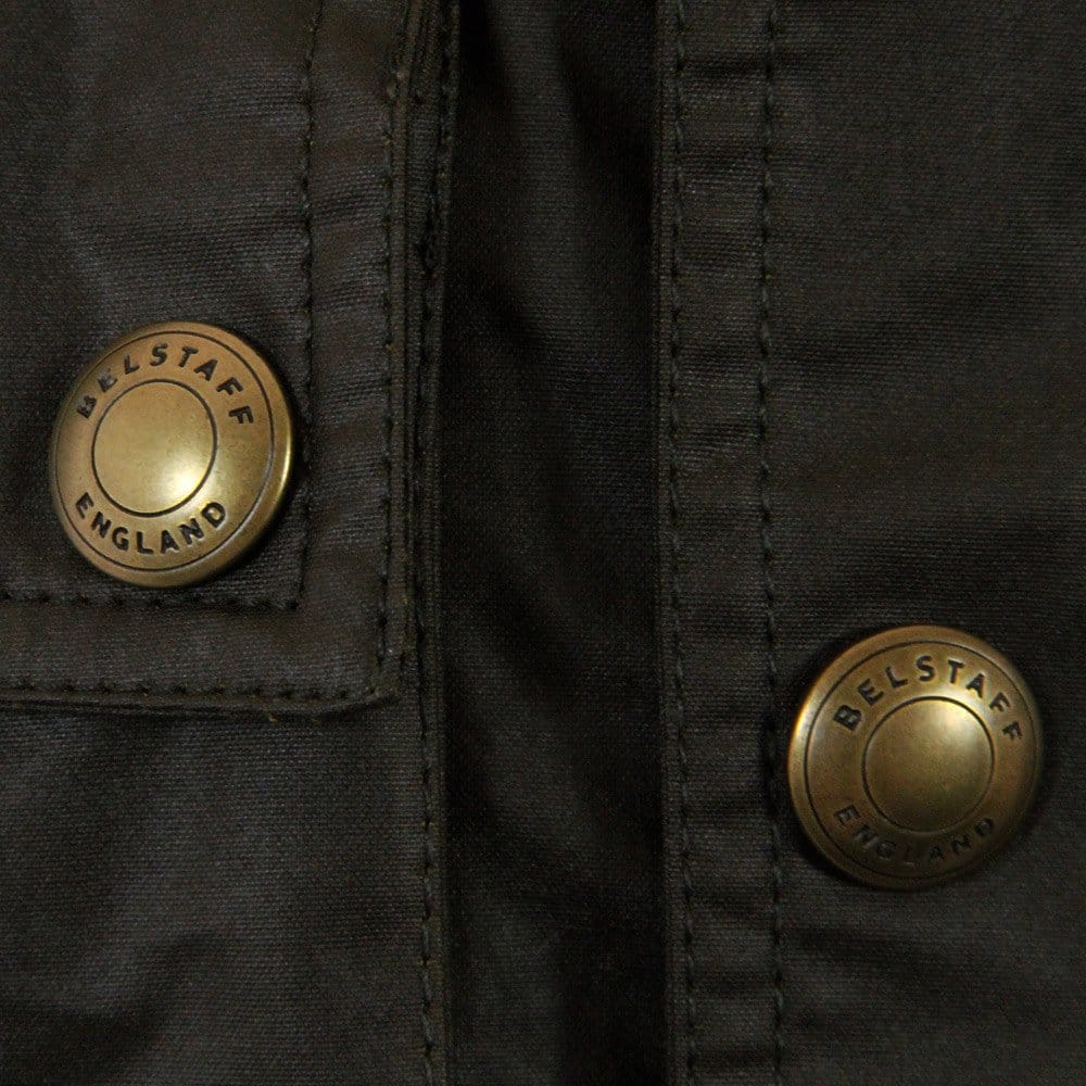 Belstaff Racemaster Faded Olive Waxed Jacket
