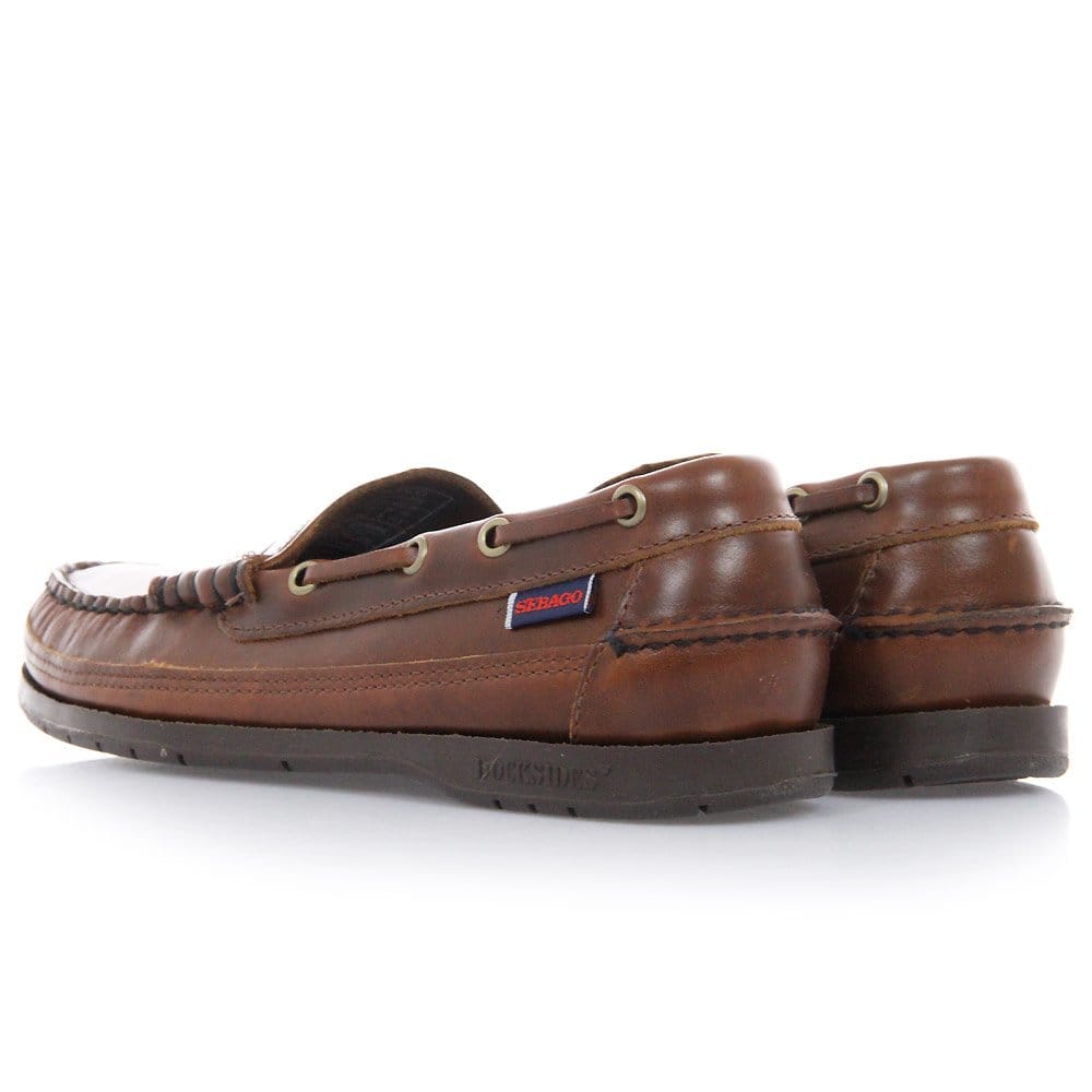 Sebago Sloop Brown Loafer Shoe B70384