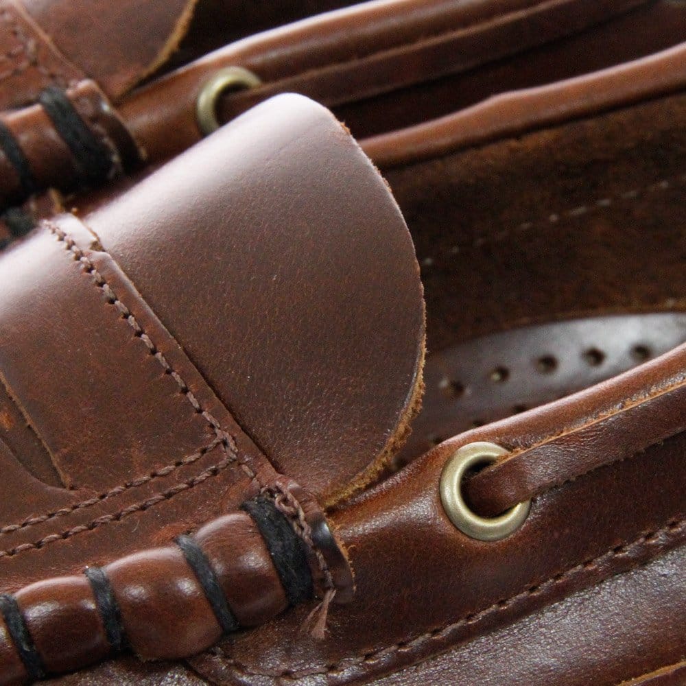 Sebago Sloop Brown Loafer Shoe B70384