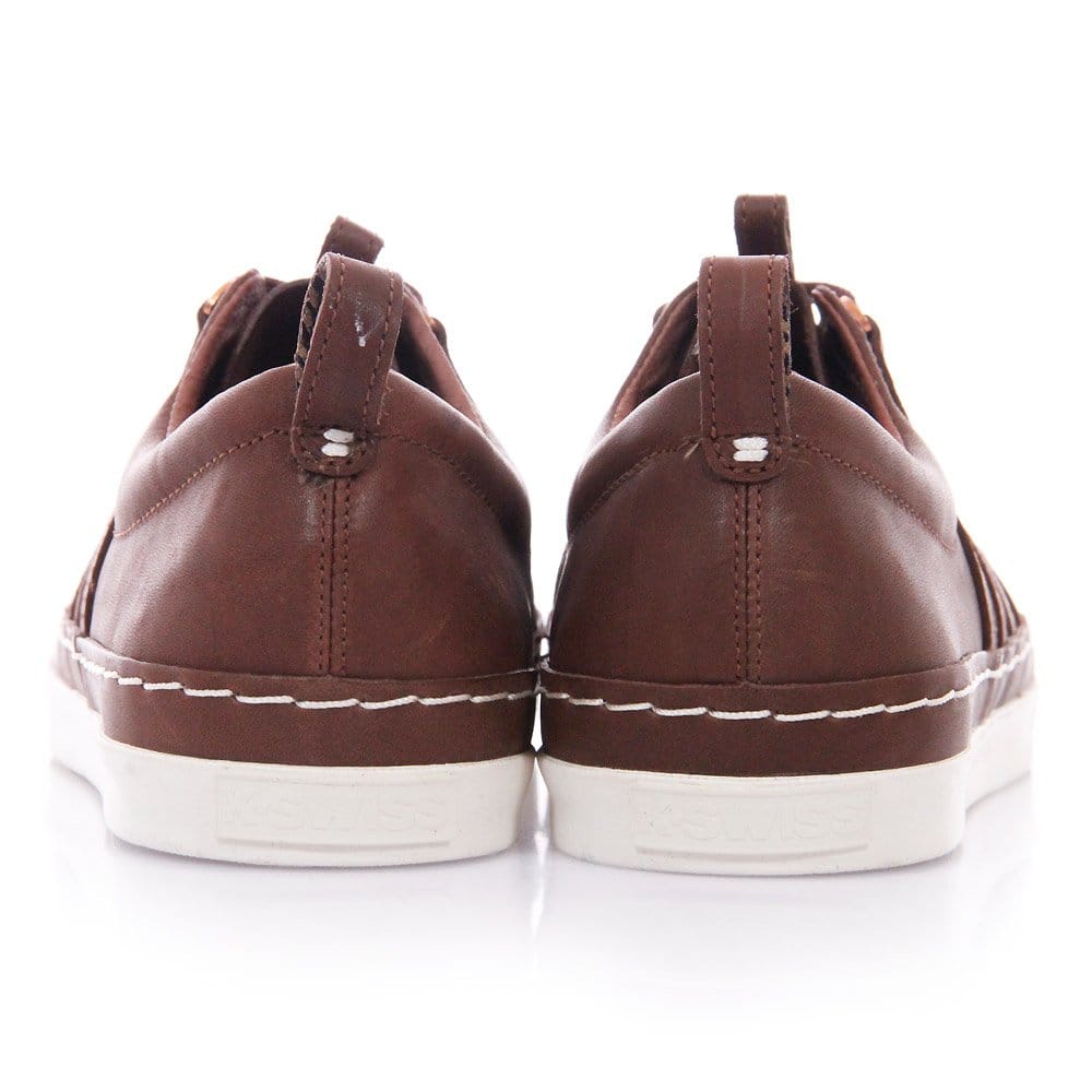 K-Swiss X Billy Reid Arlington VT Cinnamon Leather Shoes 03422-270