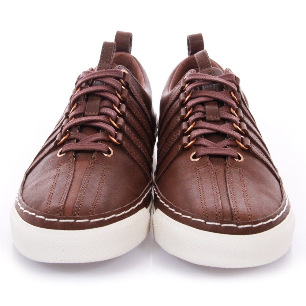 K-Swiss X Billy Reid Arlington VT Cinnamon Leather Shoes 03422-270