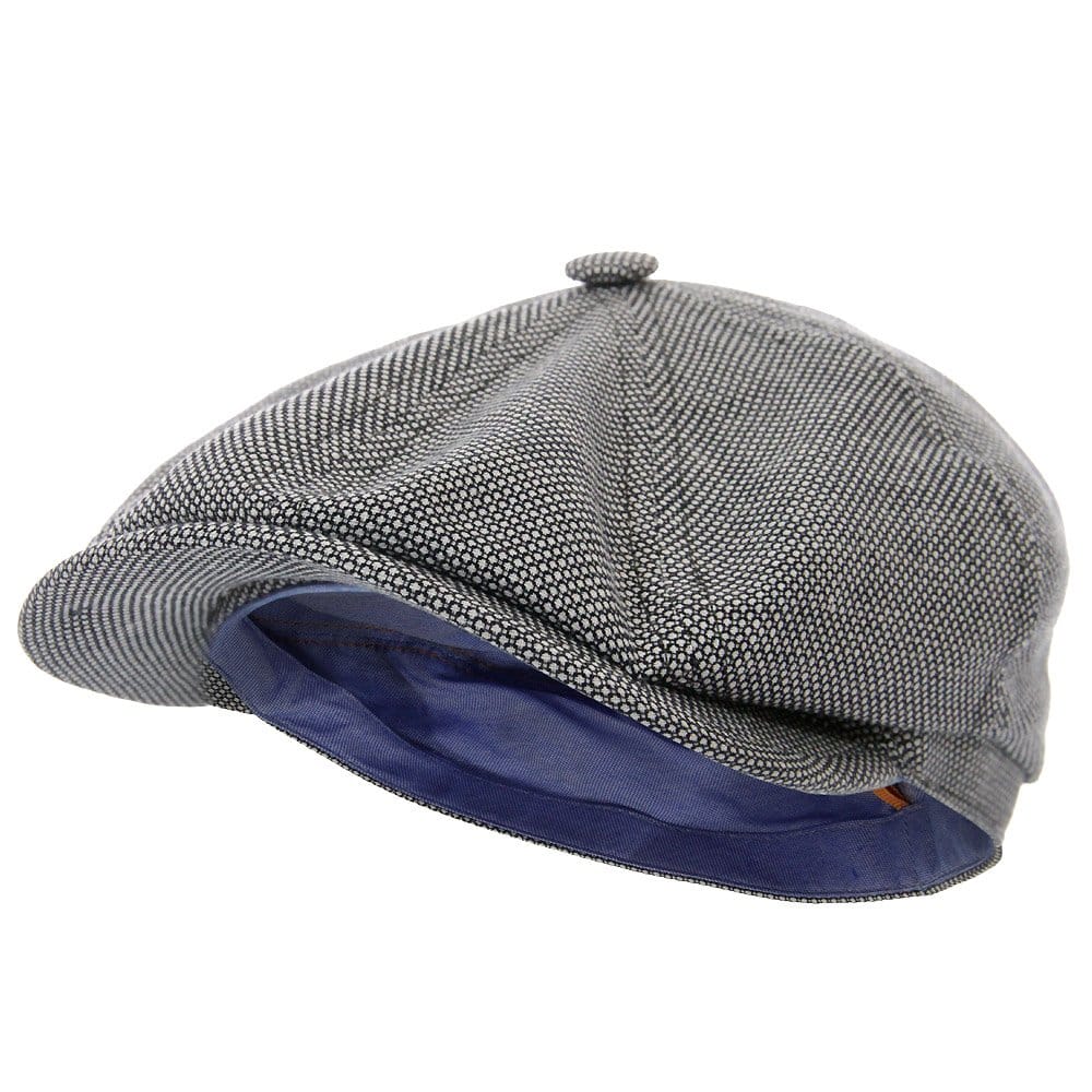 Stetson Hats Fairbank Flat Cap- Blue