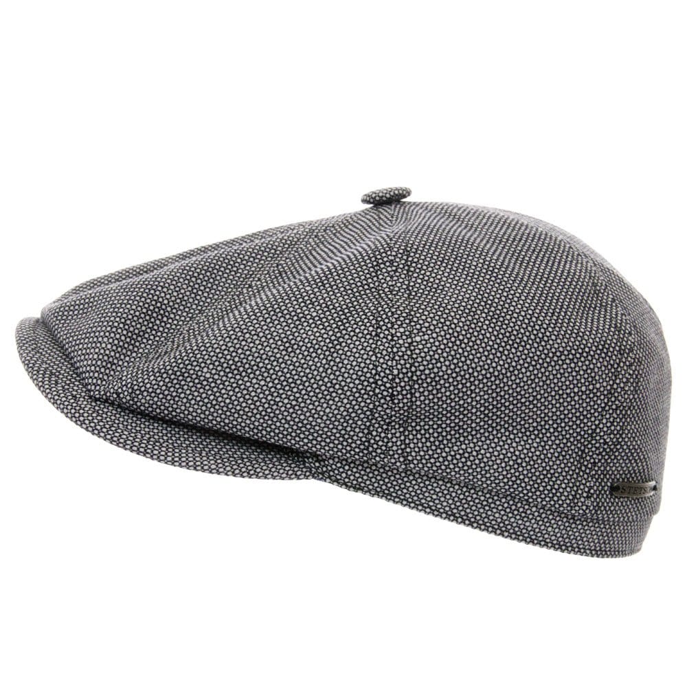 Stetson Hats Fairbank Flat Cap- Blue