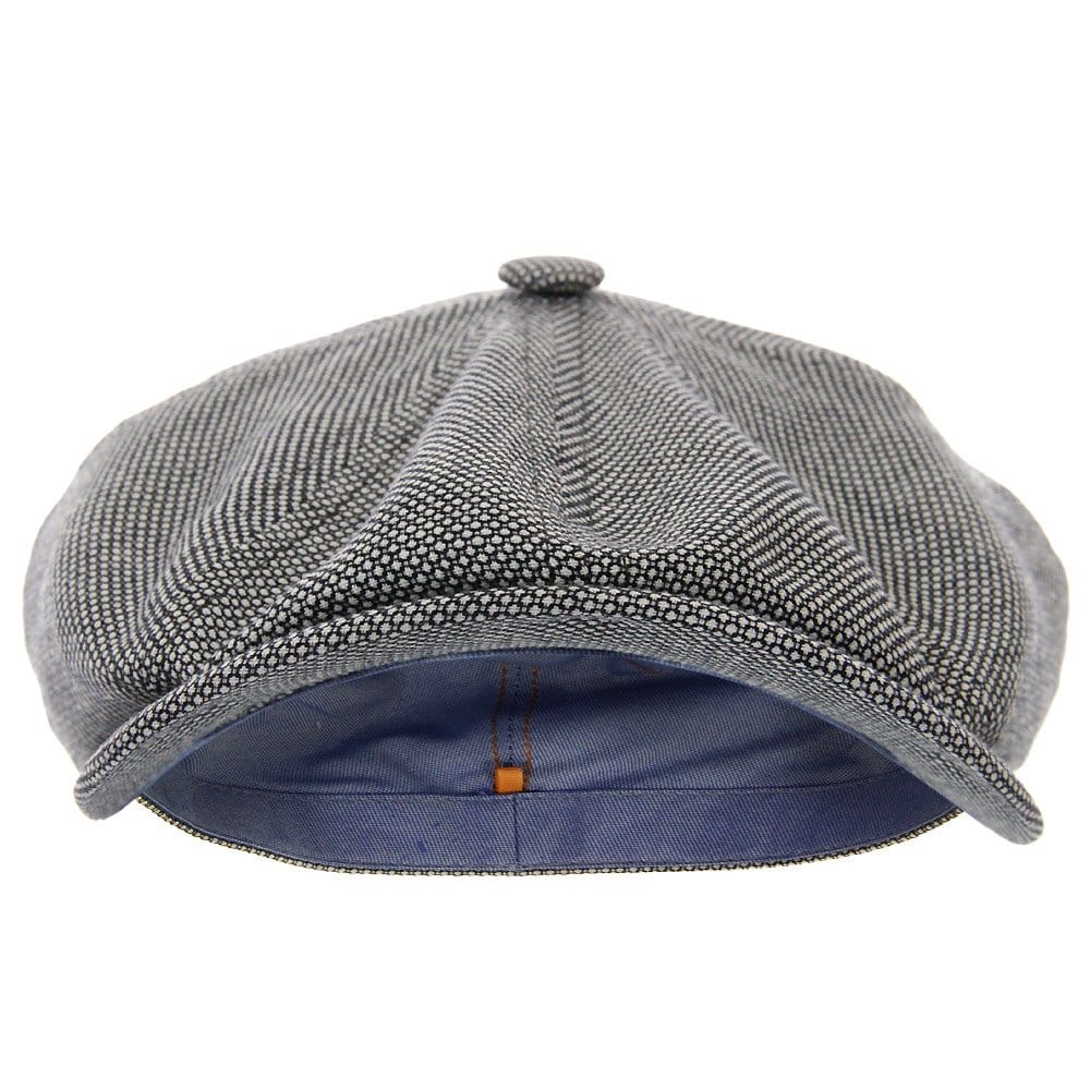 Stetson Hats Fairbank Flat Cap- Blue