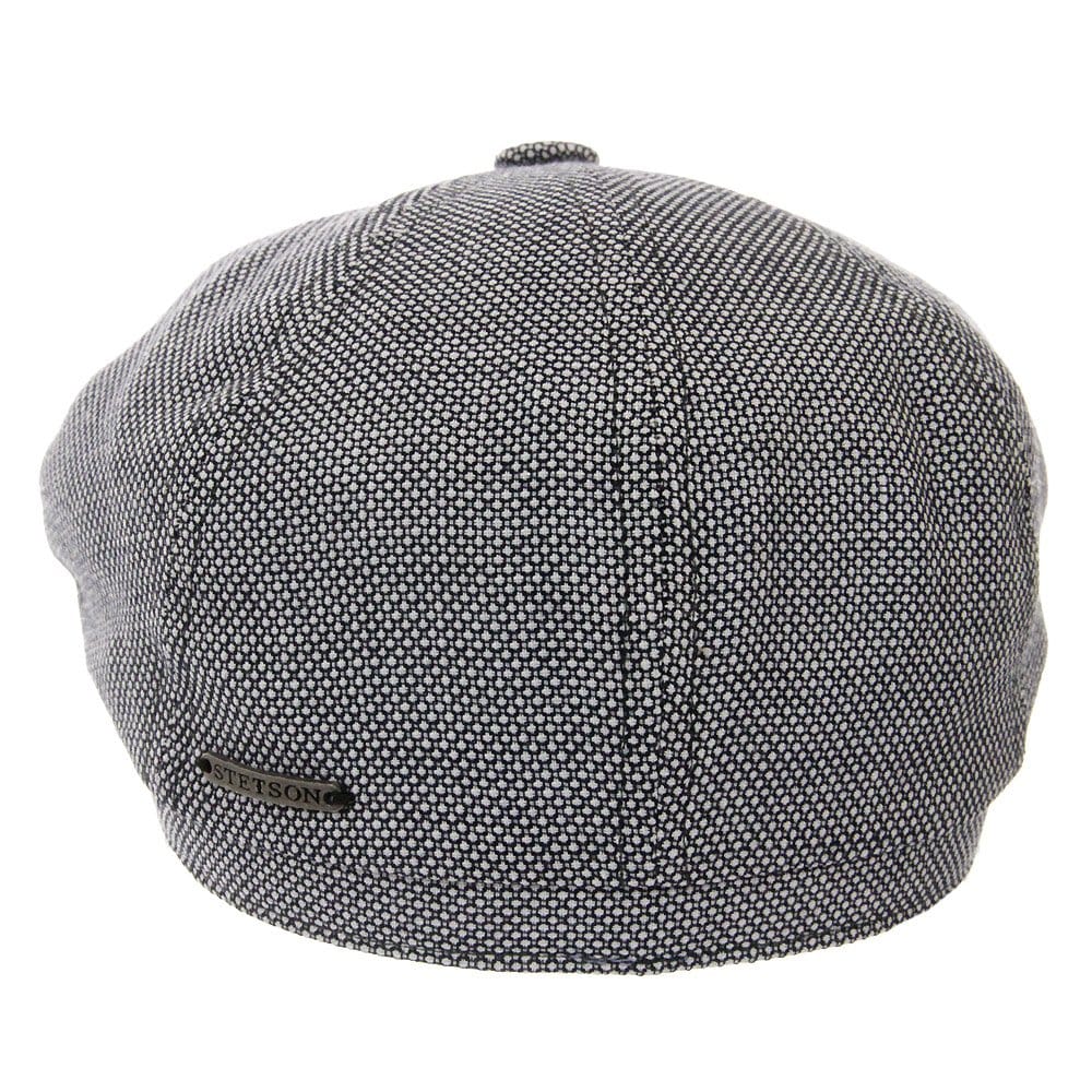 Stetson Hats Fairbank Flat Cap- Blue