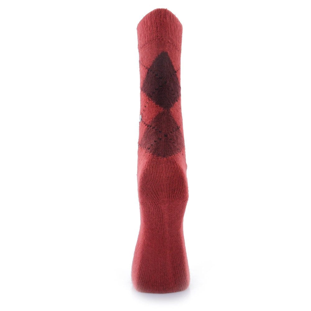 Burlington Socks Burlignton Preston Argyle Blood Red Socks 24284