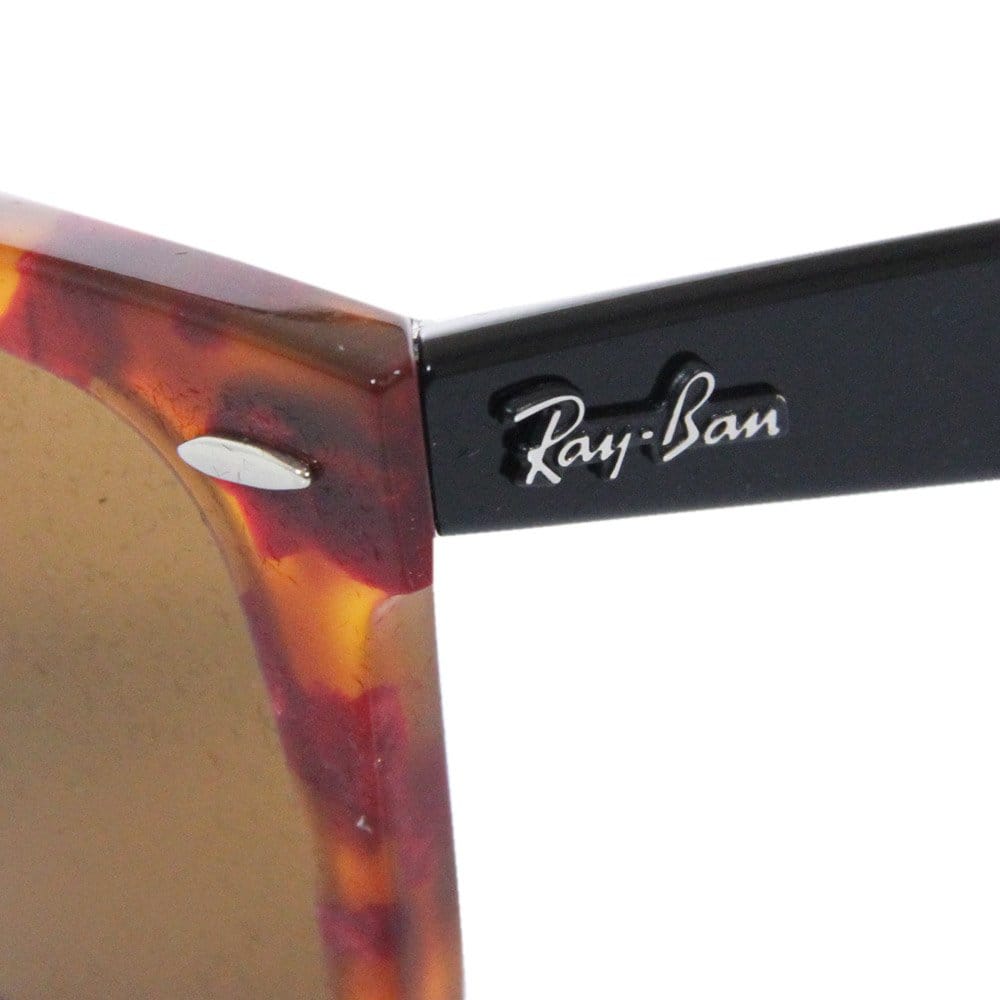 Ray Ban Tortoise Original Wayfarer Fleck Sunglasses - Classic Brown Lenses