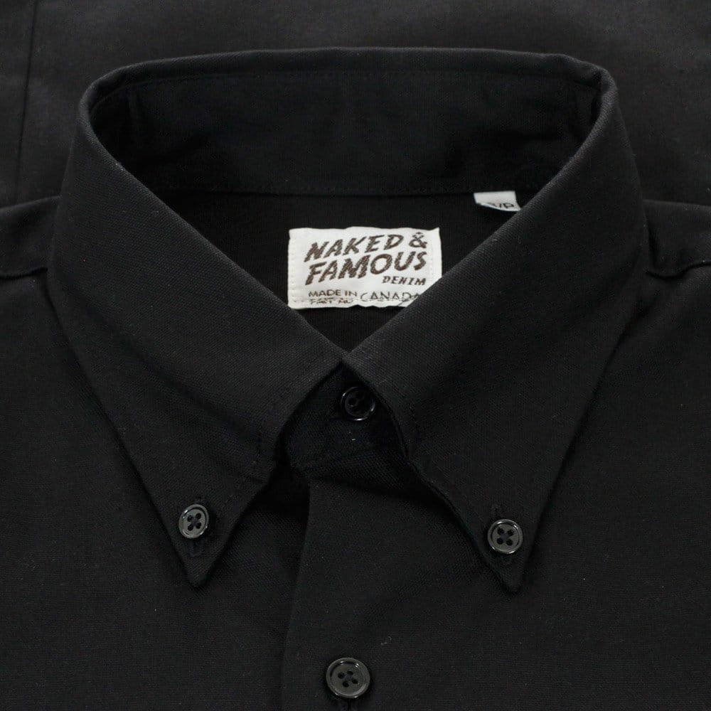 Naked and Famous Denim Naked and Famous Black Shirt 11508