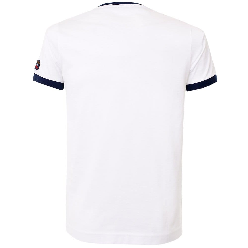 Paul and Shark Logo T-Shirt - White