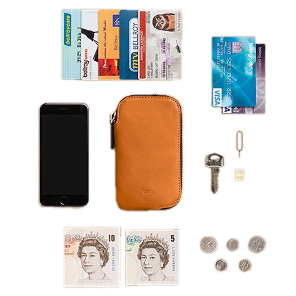 Bellroy Phone Pocket Caramel Wallet WDPB-CAR