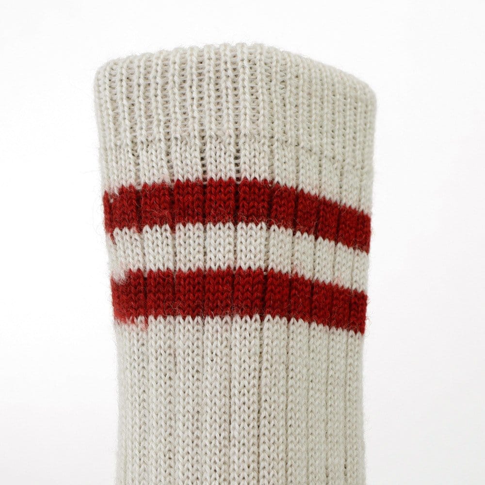 Merz B. Schwanen S75 Natural Red Wool Socks