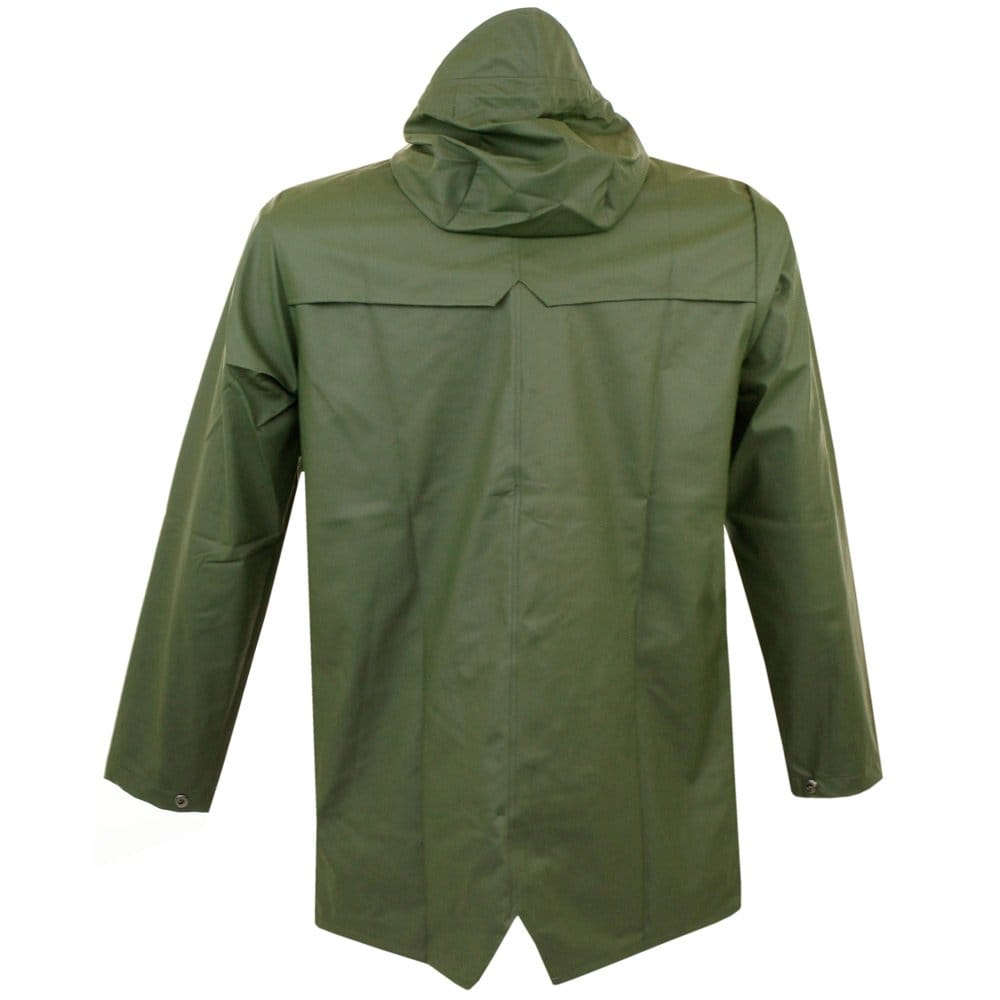 Rains Green Waterproof Jacket 1201 03