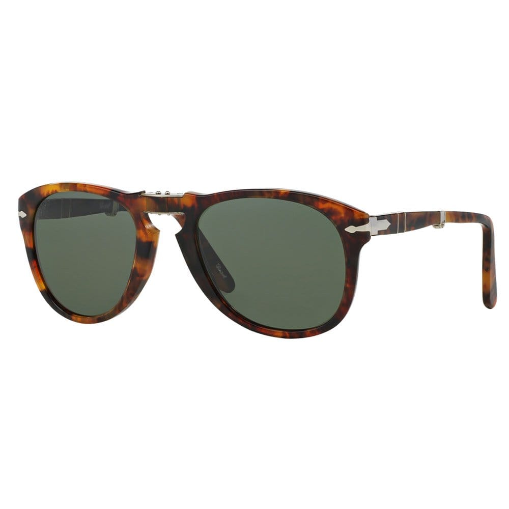 Persol 714 Caffe Light Tortoise Foldable Sunglasses PO0714 108/58