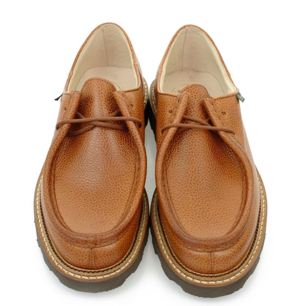 Paraboot Michael Marche Tan Grain Scotch Leather Shoes 157722