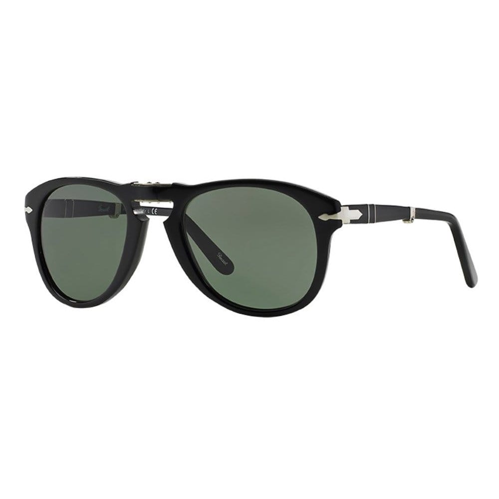 Persol 714 Foldable Sunglasses- Black
