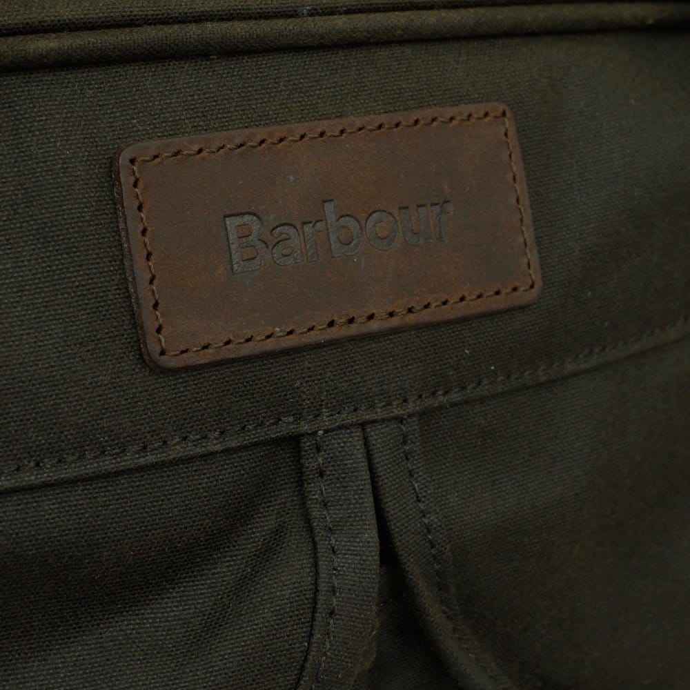 Barbour Wax Longthorpe Laptop Olive Briefcase UBA0360OL71
