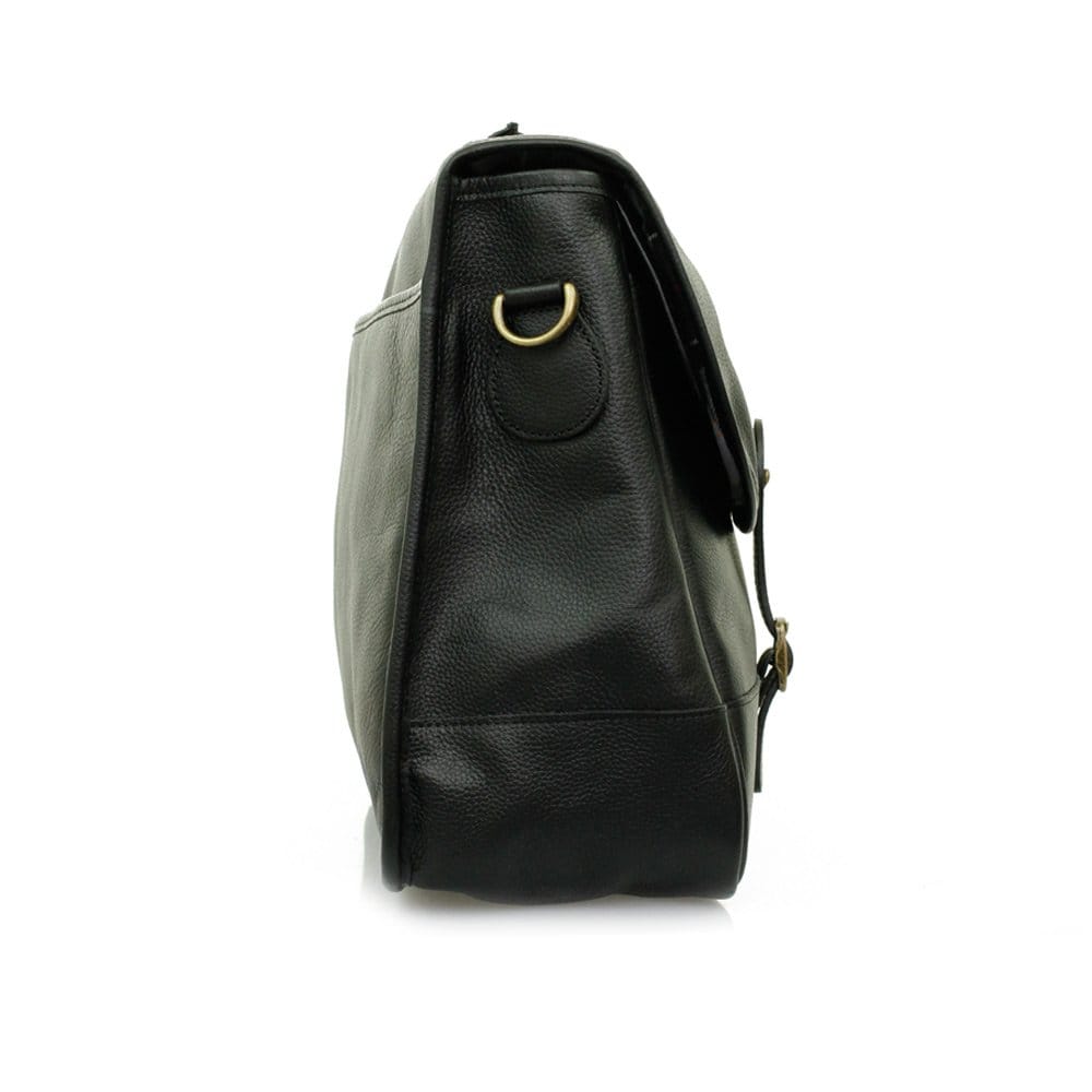 Barbour Leather Black Briefcase UBA0011BK11