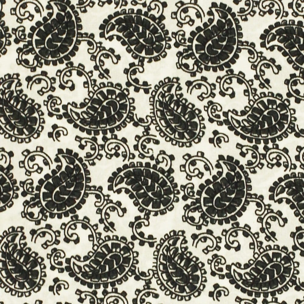 Tootal Vintage Paisley Ivory Pocket Square Handkerchief