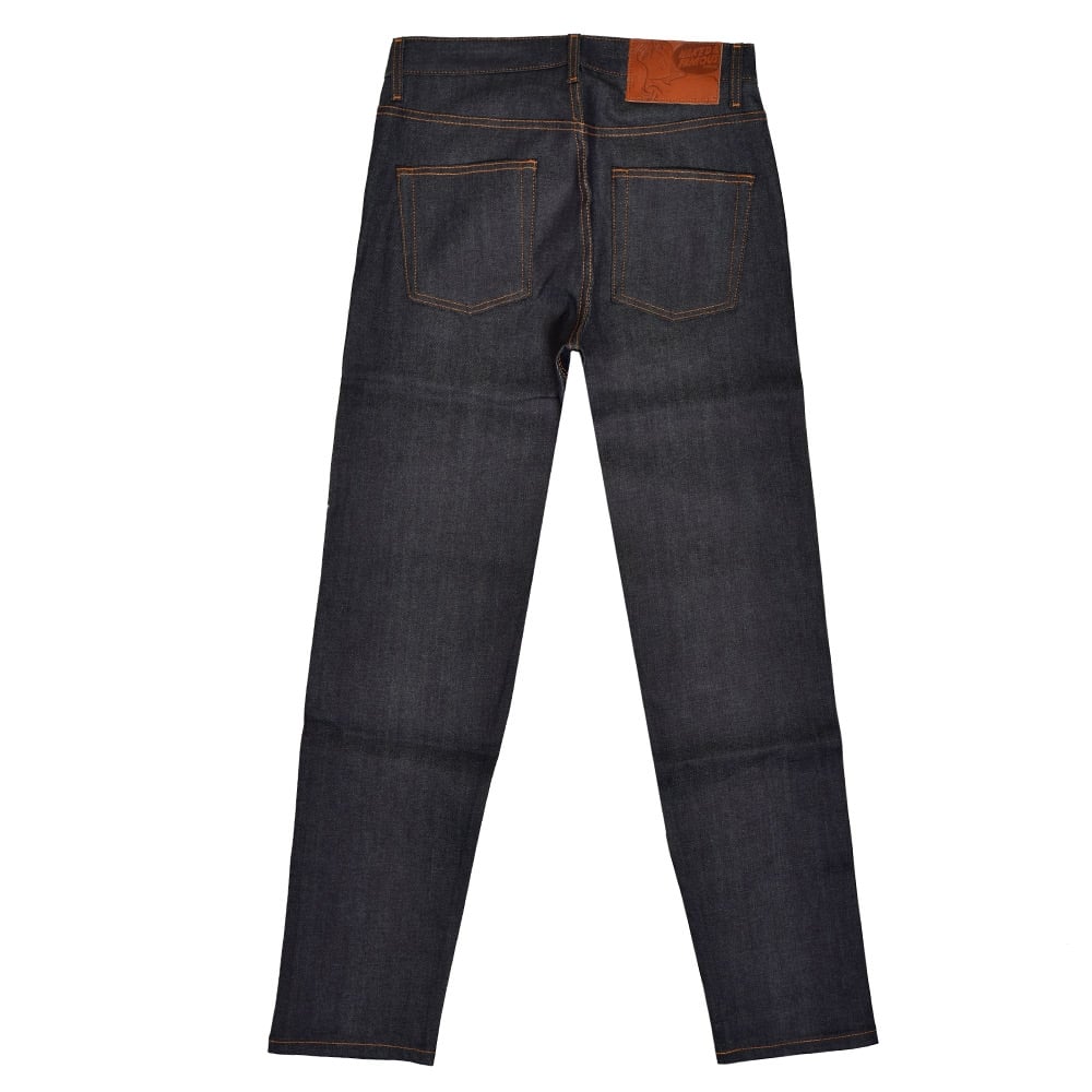 Naked and Famous Denim Naked and Famous Easy Guy Dark Wash Selvedge Denim Jeans 015506