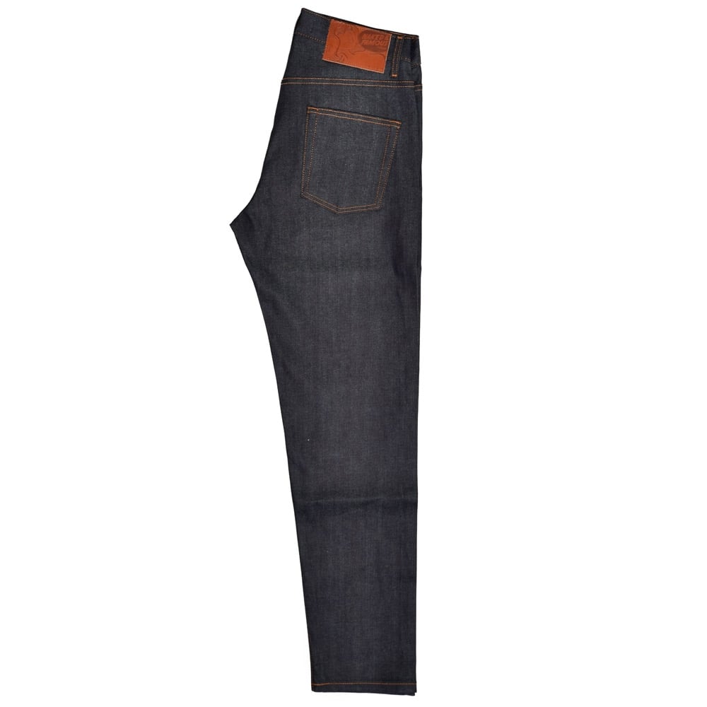Naked and Famous Denim Naked and Famous Easy Guy Dark Wash Selvedge Denim Jeans 015506