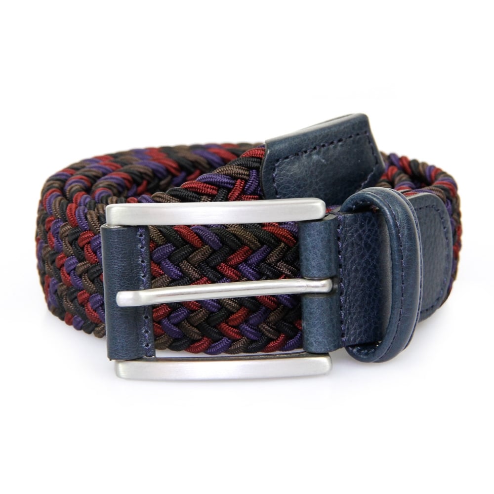 Anderson's Belts Elastic Woven Belt - Multi